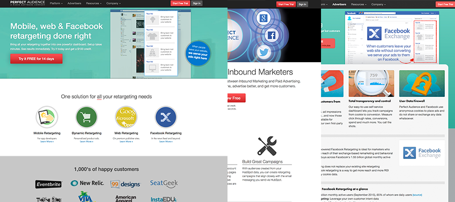 PA home page – My guess is that it was designed around 2010.