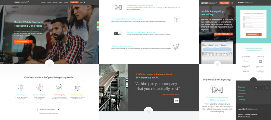 V3 • Going with a super flat style here. I have placeholder icons in there that I was going to customize if we went with this approach.